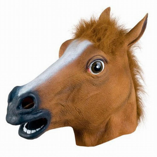 Halloween Horse Head - Funky Latex Mask - SweetShop