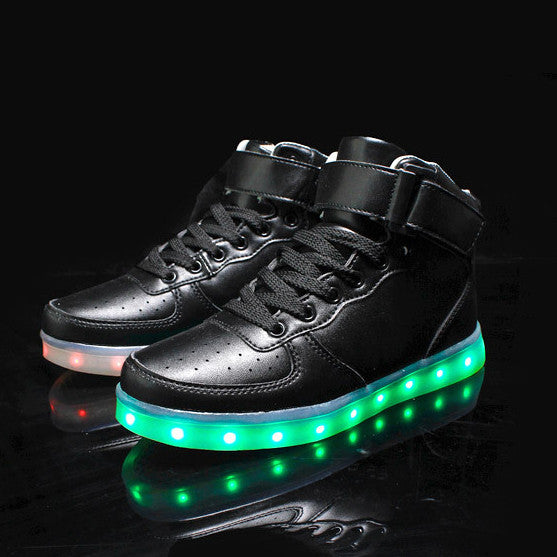 Golden / Silver LED Sneakers - Shoes - SweetShop