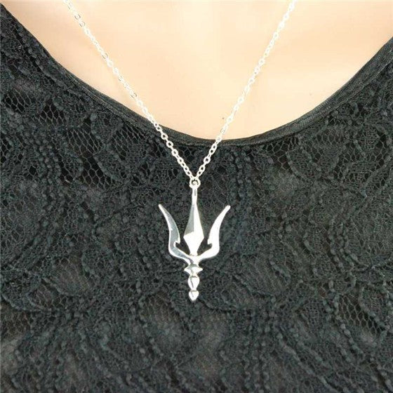 1PCS- Poseidon Trident Necklace Neptune Greek Spear Necklace Trishul Ukraine Symbol Necklace Weapon Lance Necklaces - SweetShop